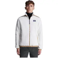 North sails Polyester Nylon Full Zip Sweatshirt Blanc M Homme