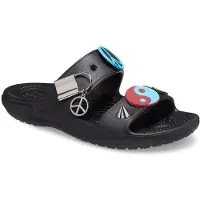 Crocs Classic Create Your Peace Slides Noir EU 45-46 Femme