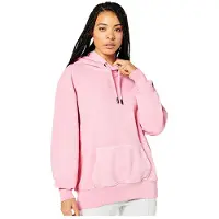 Superdry Code Cl Garment Dye Os Hoodie Rose XS-S Femme