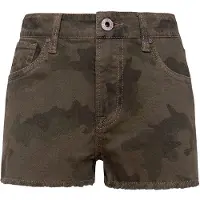 Pepe Jeans Patty Camo Short vert 8 ans Filles Vert 8 ans