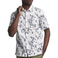 Superdry Homme Chemise Hawaïenne Vintage Blanc Taille: L