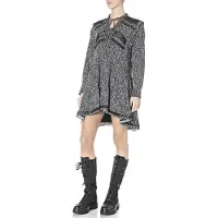 Replay W9709.000.73518 Long Sleeve Dress Noir 2XS Femme