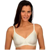 Playtex Satiny Microfiber Bra Blanc 85 / B Femme