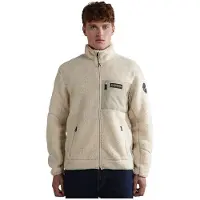 Napapijri Yupik 3 Full Zip Sweatshirt Beige XS Homme