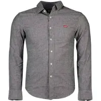 Levi's Battery Housemark Slim Long Sleeve Shirt Gris XS Homme