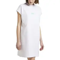 Lee Short Sleeve Dress Blanc M Femme
