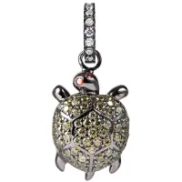 Lancaster Jlapenturtle3 Necklace Doré Femme