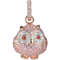 Lancaster Jla-pen-owl-2 Necklace Doré Femme