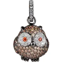 Lancaster Jla-pen-owl-4 Necklace Doré Femme