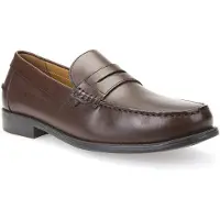 Geox New Damon Loafers Marron EU 47 Homme