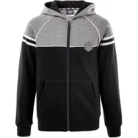 Bejo Tamis Ii Junior Full Zip Sweatshirt Noir,Gris 146 cm Garçon