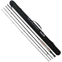 Baetis Precision 2.0 Hybrid Fly Fishing Rod Noir 3.20 m / Line 3
