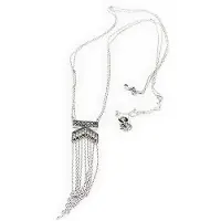 Karl Lagerfeld 5448352 Necklace Argenté Femme