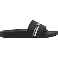 Hackett London pour homme. HMS21287 Tongs avec logo Sports noir (43), Plat, Aucun, Casuel, Beachwear