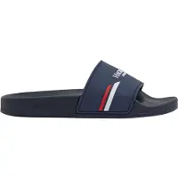 Hackett London pour homme. HMS21287 Tongs Logo Sport Marine (42), Plat, Aucun, Casuel, Beachwear
