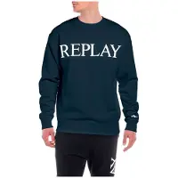 Replay M6527.000.22890p Sweatshirt Bleu L Homme