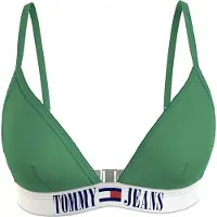 Tommy Hilfiger Uw0uw04079 Bikini Top Vert S Femme