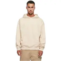 Build Your Brand Ultra Heavy Cotton Box Hoodie Beige 5XL Homme