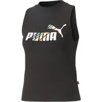 Puma Ess+ Love Is Love Sleeveless T-shirt Noir S Femme