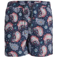 Jack & Jones Jpstfiji Paisley Swimming Shorts Bleu XL Homme