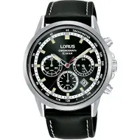 Lorus Chronographe Noir Collection Sports - homme