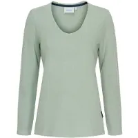 Sea Ranch Agatha Long Sleeve V Neck T-shirt Vert L Femme