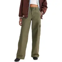 Levi's Baggy Cargo Pants Vert 25 / 28 Femme