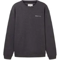 Tom Tailor 1038875 Basic Printed Sweatshirt Gris M Homme