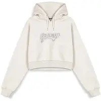 Grimey Madrid Heavyweight The Connoisseur Crop Hoodie Beige M Femme