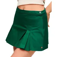 Superdry Code Tennis Short Skirt Vert XS Femme