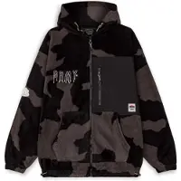 Grimey Back At You All Over Print Polar Full Zip Sweatshirt Noir S