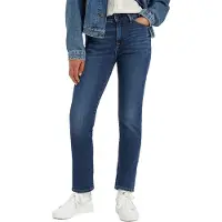 Levi's Jean '712 Slim Welt Pocket' bleu foncé