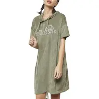 Ellesse Marta Short Sleeve Dress Vert S Femme