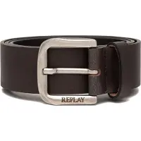 Replay Ceinture marron / argent