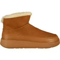 FitFlop Bottines en peau retournée double face ultra-mini Gen-FF femme, couleur sable du désert