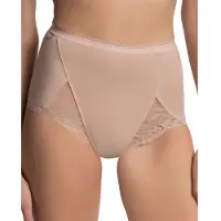 Playtex Cotton Lace Panties 2 Units Beige 48 Femme