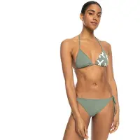 Roxy Beach Classics Tie Side Bikini Vert XS Femme
