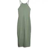 Superdry Lace Back Sleeveless Midi Dress Vert L Femme