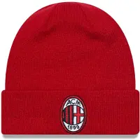 New Era Core Cuff Ac Milan Beanie Rouge