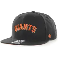 47 Mlb San Francisco Giants No Shot Script Under Captain Cap Noir