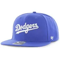 47 Mlb Los Angeles Dodgers No Shot Script Under Captain Cap Bleu