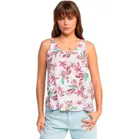 Roxy Flowing Tank Pr Sleeveless T-shirt Multicolore M Femme
