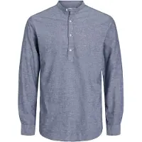 Jack & Jones Blend Long Sleeve Shirt Gris S Homme