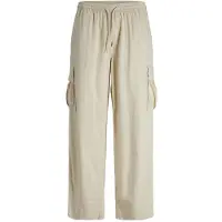 Jack & Jones Bill Nate Linen Blend Cargo Pants Beige 48 Homme