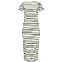 Jack & Jones Dagmar Tight Mid Jjxx Short Sleeve Long Dress Marron S Femme