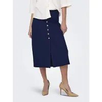 ONLY Jany Long Skirt Bleu XS Femme