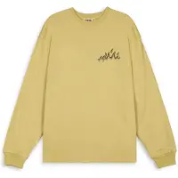 Grimey Burn In Flames Long Sleeve T-shirt Vert XL