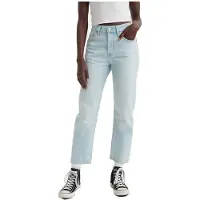 Levi's 501 Crop Lightweight Jeans Bleu 26 / 30 Femme