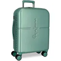 Pepe Jeans pour femme. PL031318 Mettre en valeur la valise turquoise (OSFA), Casuel, Polyester, Cabine