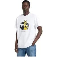G-Star Rhino Cartoon Loose Short Sleeve T-shirt Blanc XL Homme